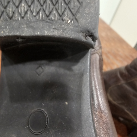 Distressed Brown Leather Santana Canada Boots US Size 8.5 - Picture 4 of 9